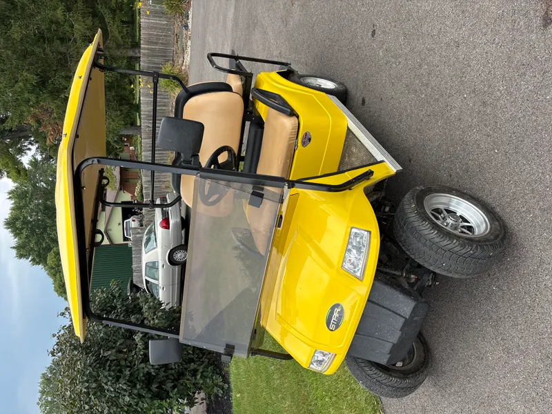 Star EV Electric Four-Passenger Golf Cart from auction in Lancaster, Ohio