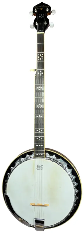 Oscar Schmidt OB-5 5-String Resonator Banjo with Gig Bag and Accessories from auction in Lancaster, Ohio