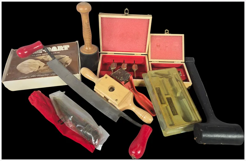 A Collection of Gunsmithing and Woodworking Specialty Hand Tools Including Dem-Bart and AMT from auction in Lancaster, Ohio