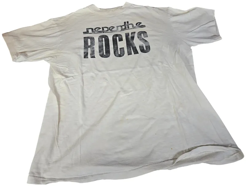 Vintage Hanes Beefy-T Cotton Nepenthe Dance Club Fort Lauderdale Graphic T-Shirt from auction in Lancaster, Ohio