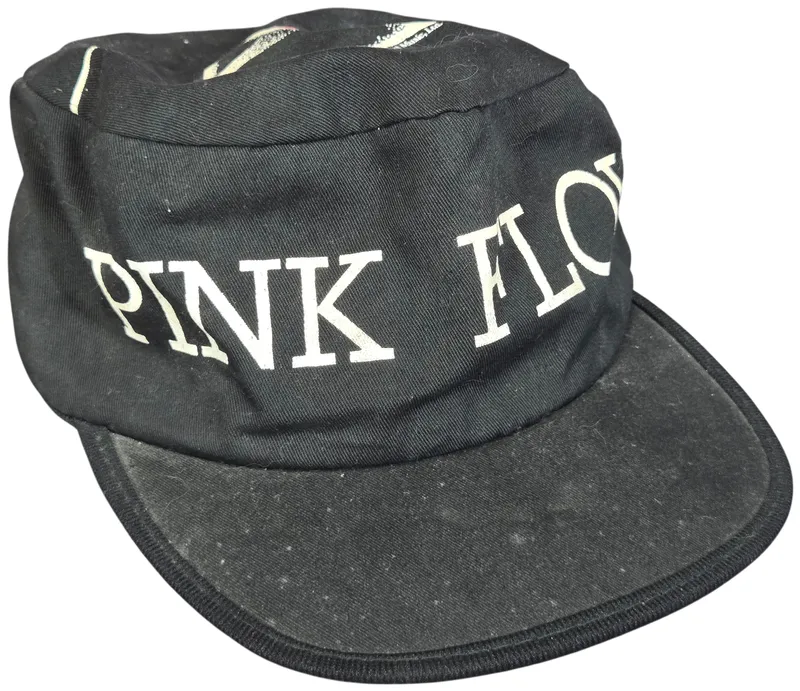 One Vintage 1982 Rock Caps Pink Floyd Cotton Cadet Hat from auction in Lancaster, Ohio