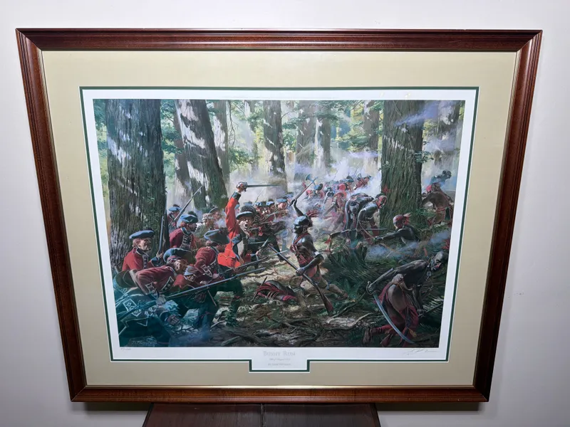 Don Troiani Signed Limited Edition Offset Lithograph Bushy Run 1763 from auction in Lancaster, Ohio