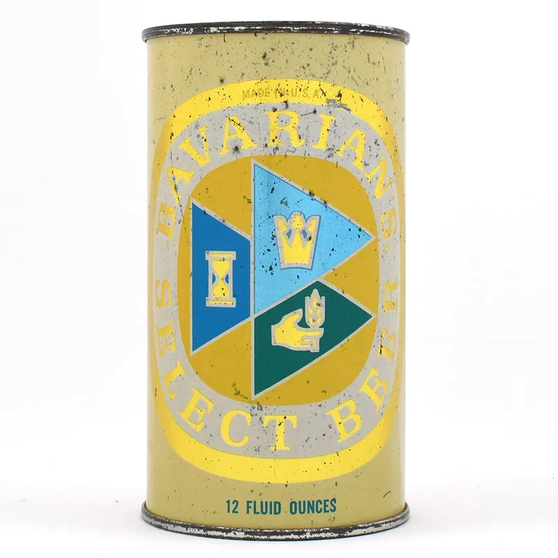 Bavarians Select Beer Flat Top ASSOCIATED UNLISTED ASSOCIATED VARIATION from auction in Brimfield, Massachusetts