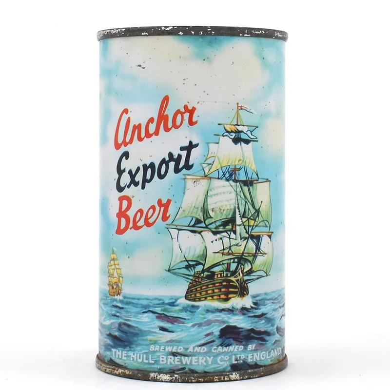 Anchor Export Beer English Flat Top from auction in Brimfield, Massachusetts