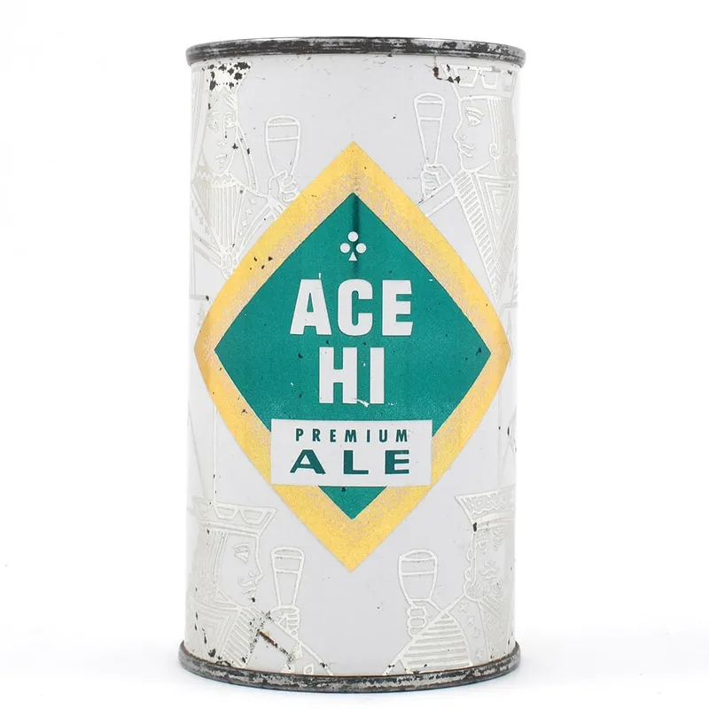 Ace Hi Premium Ale Flat Top TOUGH CLEAN 28-16 from auction in Brimfield, Massachusetts