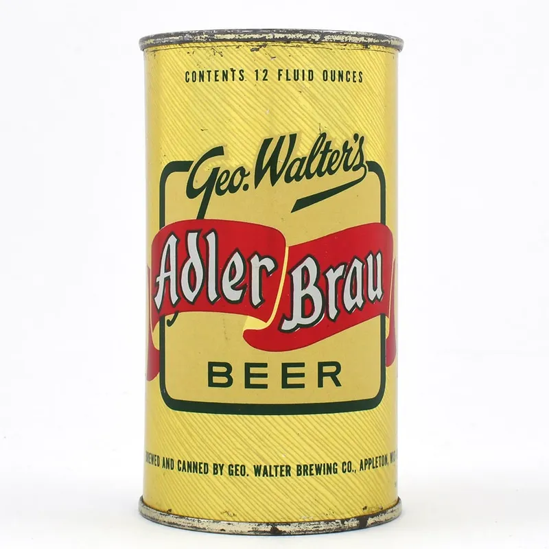 Adler Brau Beer Flat Top 29-21 OUTSTANDING from auction in Brimfield, Massachusetts