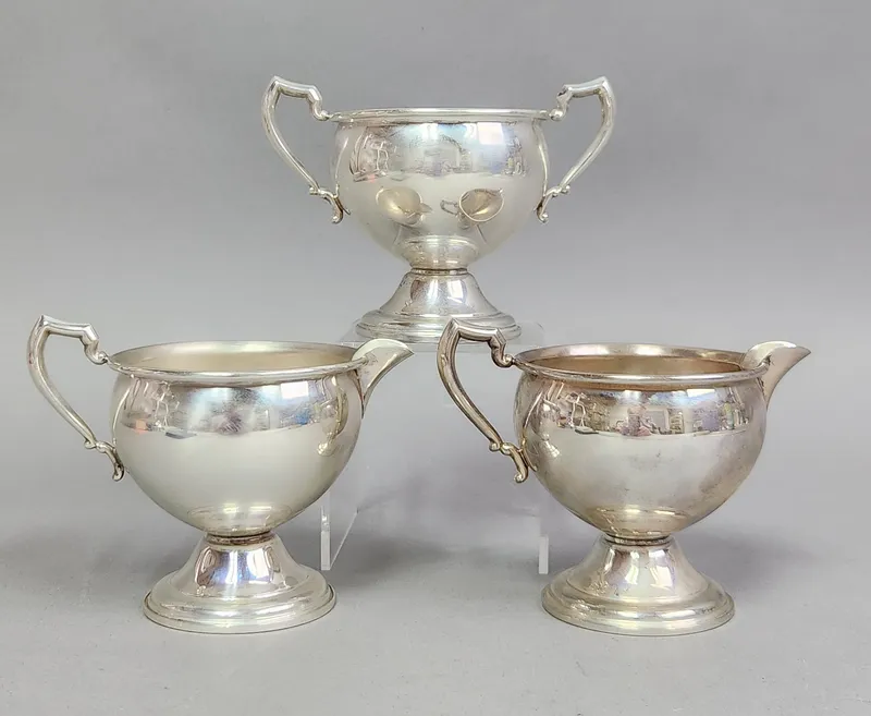 International Sterling Weighted Vessels 12 Ounces from auction in Okemos, Michigan