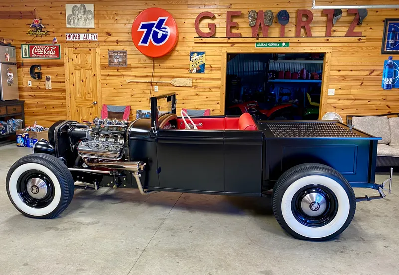 1931 Custom Built Plymouth Hemi Roadster Pickup from auction in Okemos, Michigan