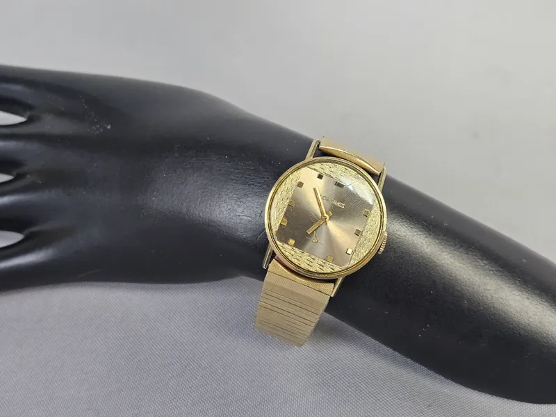 1950s Longines 10K Gold Filled Wristwatch from auction in Okemos, Michigan