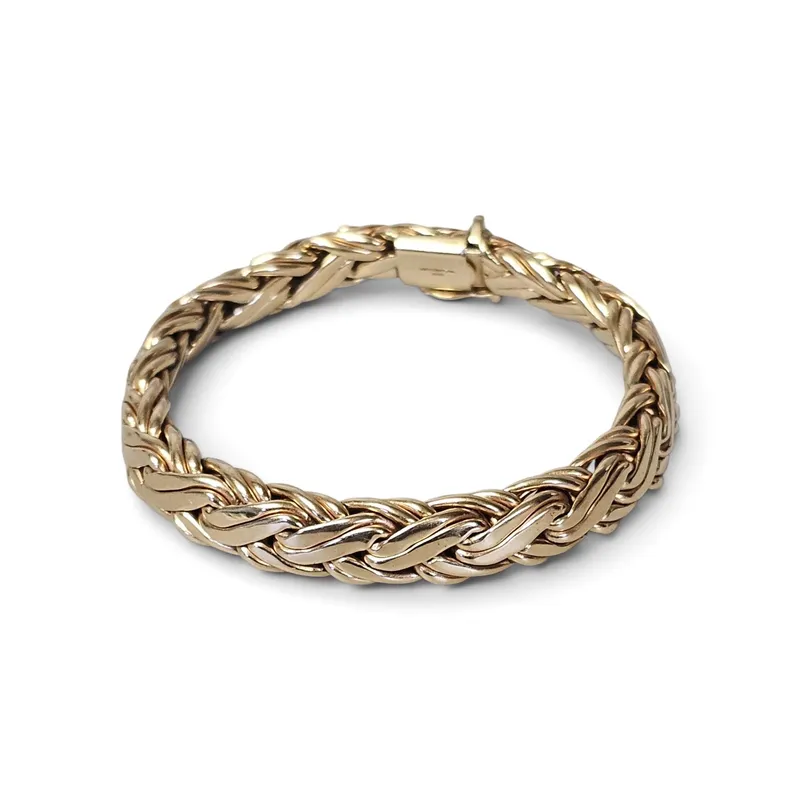 Tiffany & Co. 14K Gold Bracelet 24.0 Grams from auction in Okemos, Michigan